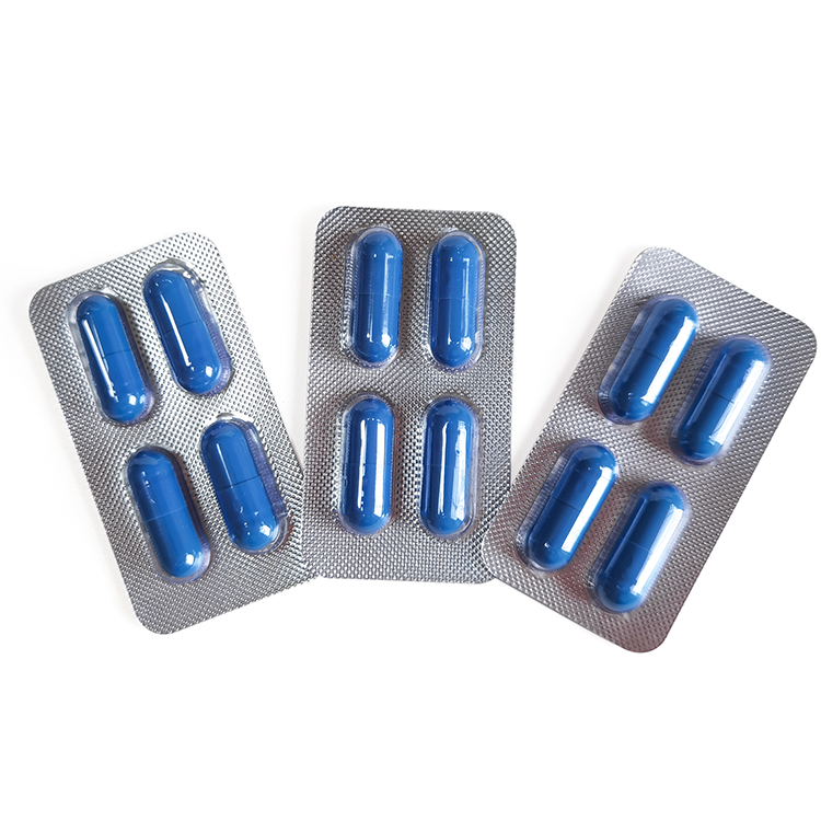 Blue Fast penis Erection Long time male capsule 4 capsules